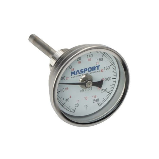 Thermometer Gauge 2″ Face – Water Cooled Pumps